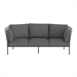 <span class=keywords><strong>Canapé</strong></span> <span class=keywords><strong>de</strong></span> <span class=keywords><strong>jardin</strong></span> personnalisable 3 <span class=keywords><strong>places</strong></span> à cadre en aluminium Ensemble Durable Luxe Bacolny Mobilier d'extérieur Moderne Offre Spéciale Prix bon marché - Product Image 3