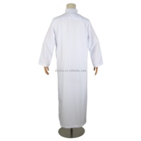 Prix réduit, 3x Nouveautés : Thobe arabe, Vêtement ethnique islamique, Kaftan, Robe musulmane Qatari, Abaya de prière