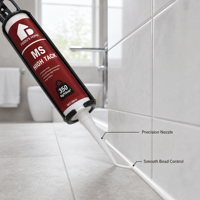 Scellant adhésif haute adhérence MS, durcissement rapide, adapté aux peintres, imperméable, flexible, scellant pour joints, décoration intérieure de portes et fenêtres