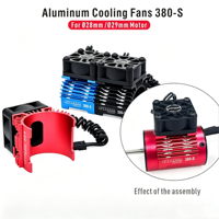 Ventilateur de refroidissement et dissipateur thermique pour moteur brushless Surpass Hobby 28mm 29mm 36mm, radiateur de moteur RC pour voiture, buggy, camion RC 1/8 1/10