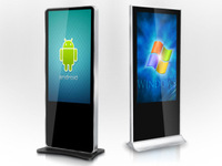 Kiosco Táctil Android de 43 Pulgadas con Animación para Publicidad Comercial en Tiendas Minoristas, Señalización y Educación