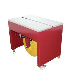 PP Auto Automatic Wrapping machines Vertical Paper Carton Polythene Semi Automatic Strapping Machine For Manufacturing