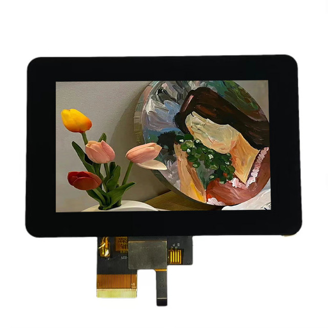 High Brightness 5 Inch 800*RGB*480 TFT Lcd Display 650cd/m2 All Viewing Angle Module Panel for Digital Display