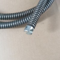 Ressort d'extension segmenté en acier au manganèse crypté de 16 mm d'épaisseur et 25 m de long pour outil de dragage d'égouts, hauteurs indirectes