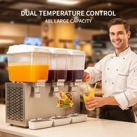 Distributeur de jus portable en acier inoxydable commercial pour hôtel, buffet, restaurant, restauration