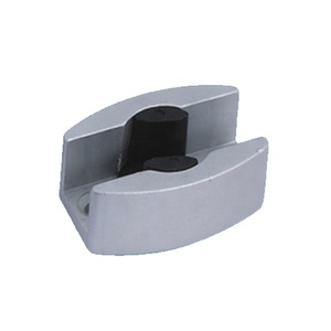 Accessoires de <span class=keywords><strong>porte</strong></span> <span class=keywords><strong>Rail</strong></span> de guidage de <span class=keywords><strong>porte</strong></span> <span class=keywords><strong>coulissante</strong></span> en verre <span class=keywords><strong>Rail</strong></span> de guidage <span class=keywords><strong>Rail</strong></span> de guidage en alliage d'aluminium - Product Image 2