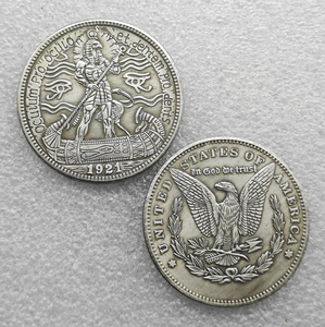 Koin Hobo Amerika Serikat Berbagai Jenis, Koin Peringatan Bergaya Antik Morgan, Hadiah, Dekorasi Rumah - Product Image 2