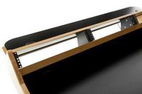 Banc de travail de studio d'enregistrement en métal de luxe ML, console audio musicale de diffusion, certifié CE, taille et couleur personnalisées, bureau de distribution