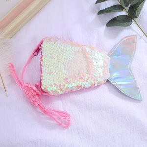 Glittering Mermaid Coda Della Borsa Della Moneta Della Coda Della Sirena di Paillettes Crossbody Raccoglitore Della Moneta Borse per I Bambini Poco Ragazze Del Partito <span class=keywords><strong>Regali</strong></span> Di Compleanno - Product Image 3