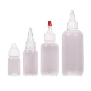 Botellas de plástico personalizadas Sanle de 15ml, 30ml y 60ml para pegamento de pestañas, gel para pelucas de encaje y adhesivo UV - Product Image 5