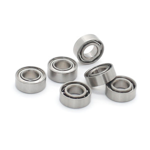 Roulement à billes miniature à gorge profonde en acier inoxydable SR155ZZ P4 pour équipement sportif, diamètre intérieur 3,967 mm, diamètre extérieur 7,938 mm - Product Image 3