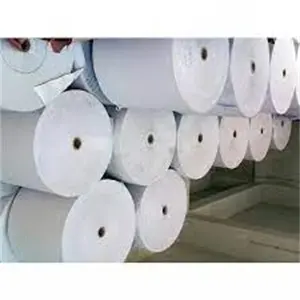 Rollos de papel Kraft blanco de color de grado alimenticio 200gsm 250gsm impresos personalizados