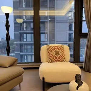 Canapé paresseux en forme <span class=keywords><strong>de</strong></span> bloc <span class=keywords><strong>de</strong></span> tofu pour petit appartement, maison d'hôtes, espace lounge, <span class=keywords><strong>réception</strong></span>, salon moderne minimaliste, en mousse, économique, pour hôtel - Product Image 5