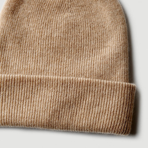 Gorro de Invierno Cálido y Grueso de Cachemira Tejida de Doble Capa para Mujer, Venta al por Mayor - Product Image 6