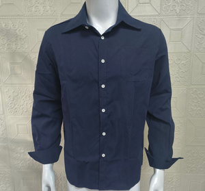 Chemises amples surdimensionnées pour hommes, collection 2026, col rabattu avec poche, décontractées, pour le bureau, vente en gros - Product Image 1