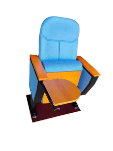 Silla <span class=keywords><strong>de</strong></span> <span class=keywords><strong>Cine</strong></span> Clásica Moderna, Muebles <span class=keywords><strong>de</strong></span> Tela para Sala <span class=keywords><strong>de</strong></span> Estar, Teatro, Hotel, Iglesia, Escuela, Salón, Patas <span class=keywords><strong>de</strong></span> Metal Duraderas y Cómodas - Product Image 6