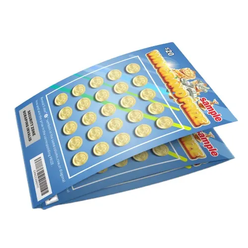 Scratch Off Lottery Tickets High Quality Scratch And Win Cards Custom Scratch Off Lottery Ticket In Cambodia
