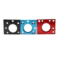 Servicio de Mecanizado CNC de Precisión, Fresado y Taladrado, Componentes Personalizados de Aluminio y Acero Inoxidable con Acabado de Superficie Anodizado