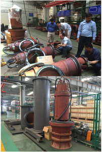 Bomba de Hélice Eléctrica Sumergible de Flujo Axial SAF para Suministro y Drenaje de Agua en Centrales Eléctricas, Industrias y Muelles Mineros - Product Image 6