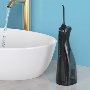 جهاز تنظيف الأسنان بالماء المحمول قابل لإعادة الشحن عبر USB-C بـ4 أوضاع وضغط ماء عالي وصوت منخفض سعة 300 مل مع الأوزون - Product Image 4