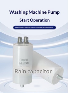 Condensateur <span class=keywords><strong>CBB60</strong></span> pour lave-linge, condensateur de fonctionnement 250 Vca <span class=keywords><strong>50</strong></span>/60 Hz - Product Image 3