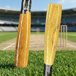 <b>Mini</b> Baseball Keychain Custom Logo Unique Bat Design Wooden Bat Keychain for Sports Wood Keychains - Product Image 2