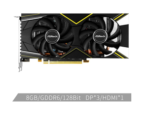 การ์ดจอ RX5700 XFX 256บิต GDDR6เรเดียน5700XT <span class=keywords><strong>8GB</strong></span> GPU การ์ดวิดีโอเกม XFX การ์ดแสดงผล RX5700 256 B - Product Image 4