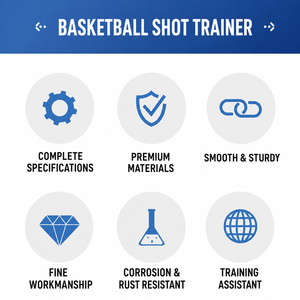 Máquina Portátil de Entrenamiento de Baloncesto, <span class=keywords><strong>Entrenador</strong></span> de Tiro con Rebote Automático <span class=keywords><strong>para</strong></span> Gimnasio y Ejercicios Personales - Product Image 4