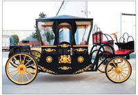 Chariot de calèche de mariage royal électrique à vendre pour le tourisme et le transport spécial