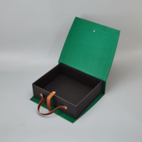 Cajas de Regalo Reutilizables Ecológicas con Forro de Esponja, Estilo Carpeta, Cierre Magnético, Grabado Personalizable, Bajo MOQ, Mejor Precio