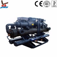 Mélangeurs de boissons industriels, compresseur-refroidisseur 60 kW, tension triphasée, compresseurs HANBELL/Sanyo/Fusheng, qualité supérieure