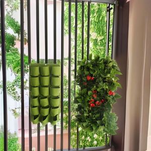 Bolsa de Cultivo Ecológica de Fieltro para Montar en la Pared, para Jardín Doméstico, Color Personalizado, para Plántulas, Flores y Plantas - Product Image 3
