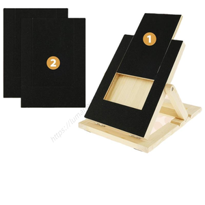 Vente en gros Nouveauté 2025 Jouet interactif pour chien : Planche à gratter pliable en bois avec clous - Product Image 1