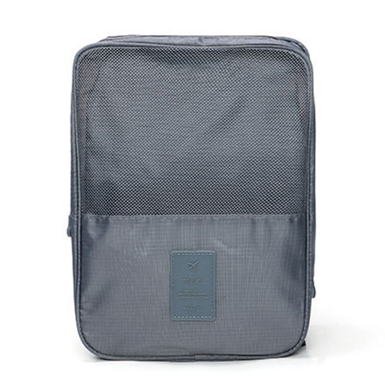 Sac à Chaussures De Voyage Imperméable - Taille 30x20x15 Cm - Compartiments Multiples - Poignée De Transport - Gris - 7