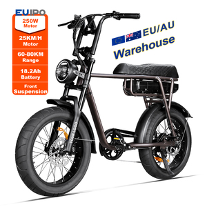 EB2 EB4 铝合金电动自行车混合动力车 48V 18.2AH 250W 750 城市电动自行车，带 7 速液压刹车 - Product Image 1