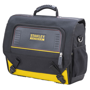 Sac à outils et à ordinateur Stanley Fatmax avec compartiment zippé et poche latérale en maille - Product Image 1