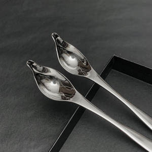 Accessori da forno 304 in acciaio inox Deco cucchiaio tubazioni Multi-funzione Chef culinari cucchiai da <span class=keywords><strong>disegno</strong></span> - Product Image 5