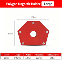 ETOPOO 25/50/75KG Positionneur de soudage, outils auxiliaires de soudage électrique, aimant magnétique à absorption de fer, aimant à angle droit