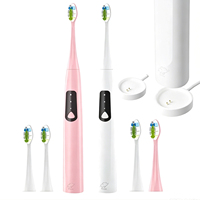 Brosse à dents électrique sonique souple IPX7 la plus vendue, chargement magnétique, modes de nettoyage multiples, brosse à dents électrique de voyage
