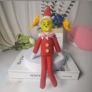 Poupées monstres vertes de Noël, décorations de Noël, cadeaux, ornements, pendentifs, décorations de Noël, jouets Grinch de Noël - Product Image 1