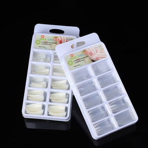 Empaque de Blíster de PVC PET Blanco con Forma Personalizada para Uñas Postizas, Blíster Cosmético al por Mayor - Product Image 1