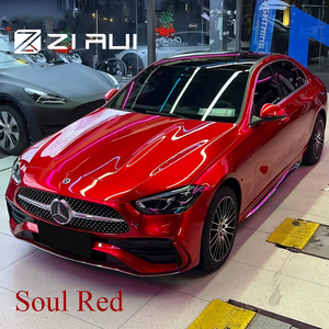 ZIRUI <span class=keywords><strong>Soul</strong></span> Red Anti-rayures Résistant aux intempéries Finition brillante Décoration extérieure de voiture PPF - Product Image 1