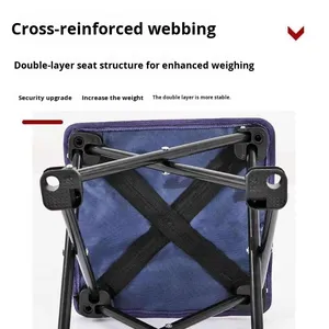 Garden Chair <strong>Folding</strong> Chairs Outdoor Leisure Ultra-Light Portable Small <strong>Folding</strong> <strong>Stools</strong> Fishing <strong>Stools</strong> - Product Image 3