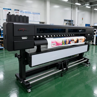 Penjualan Terlaris Printer UV Roll to Roll 1.8m, Printer Inkjet UV Format Besar untuk Light Box, Film, Wallpaper, Stiker Mobil, Spanduk