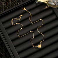 Collier minimaliste en acier titane pour femme, pendentif design de niche, nouvelle collection, bijou pour le cou
