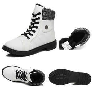 חדש עיצוב סתיו חורף מגפי נשים קרסול מגפי נעלי אישה עור טיולים שלג מגפי נשים עם מחיר מצוין - Product Image 3