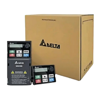 Variador de Frecuencia Delta Original y Nuevo, Serie MS300, 2.2kW, Trifásico, 380-480V, Inversor VFD5A5MS43ANSAA