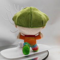Peluche personnalisée certifiée CE CPC, animal en peluche de dessin animé, service OEM ODM personnalisé, prix d'usine en gros