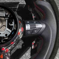 Volant sport en fibre de carbone M Sport pour l'intérieur sportif des BMW F05 F07 F10 F11 F12 F15 F20 F21 F22 F25 F26 F30 F31 F32 F35 E70 E90