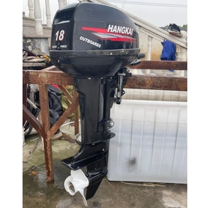 अच्छी गुणवत्ता हैंगकाई 2-स्ट्रोक 18hp नाव इंजन सहायक उपकरण के साथ बाहर पानी ठंडा गैसोलीन मोटर - Product Image 4